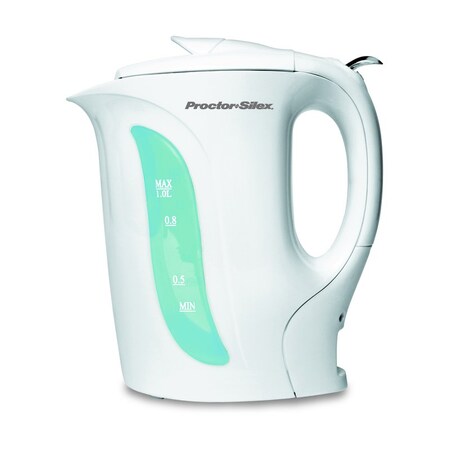 Proctor-Silex ELECTRIC KETTLE WHT 1LTR K2070Y